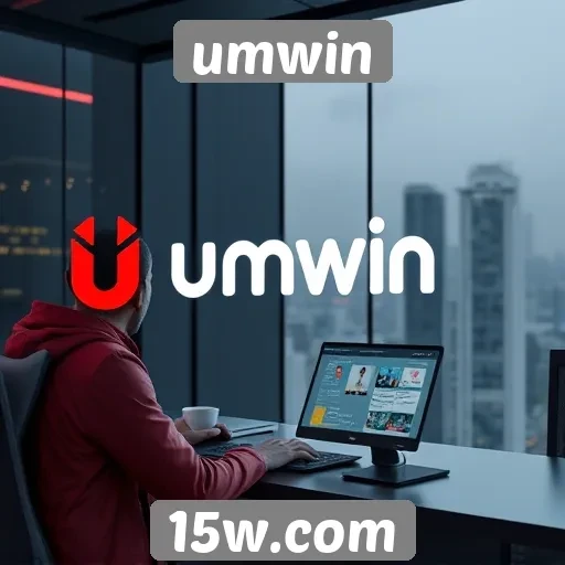 Modelo de negócios do site umwin em foco